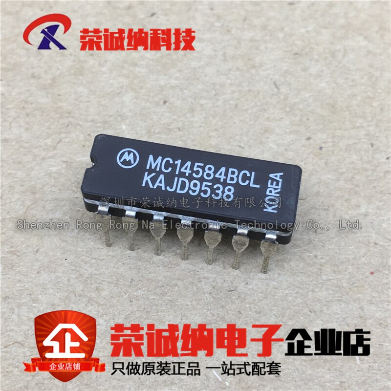 100% ű     MC14584BCL DIP14